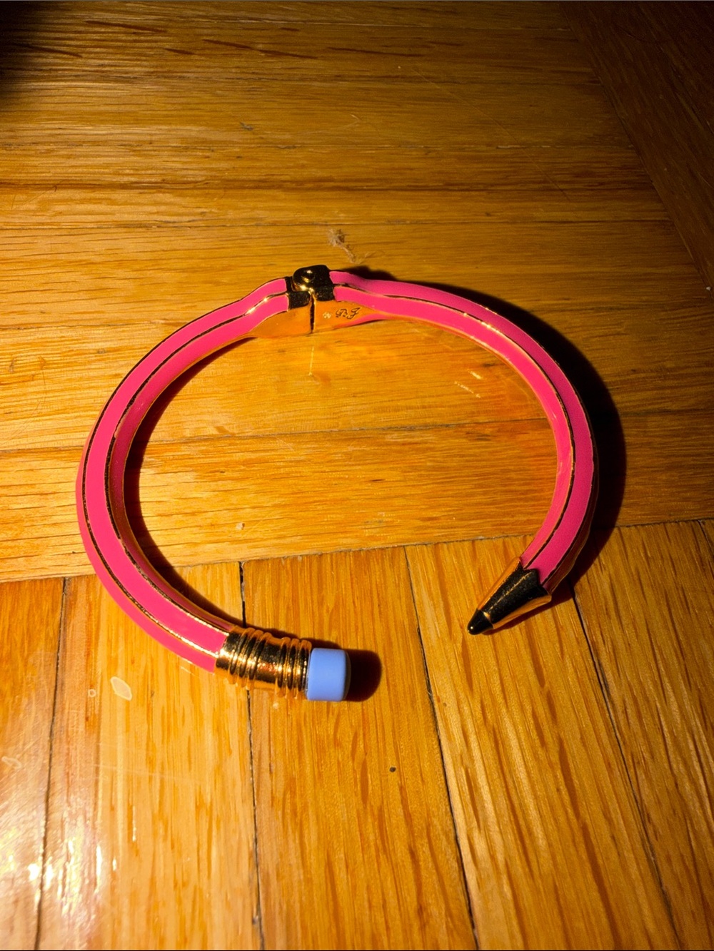 Betsey Johnson Pink Pencil Cuff Bracelet - Women Accessories